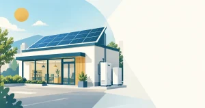 事業者向け「自家消費型太陽光発電設備」の補助金を解説｜申請は11月30日まで のイメージ（アイキャッチ・イラスト）